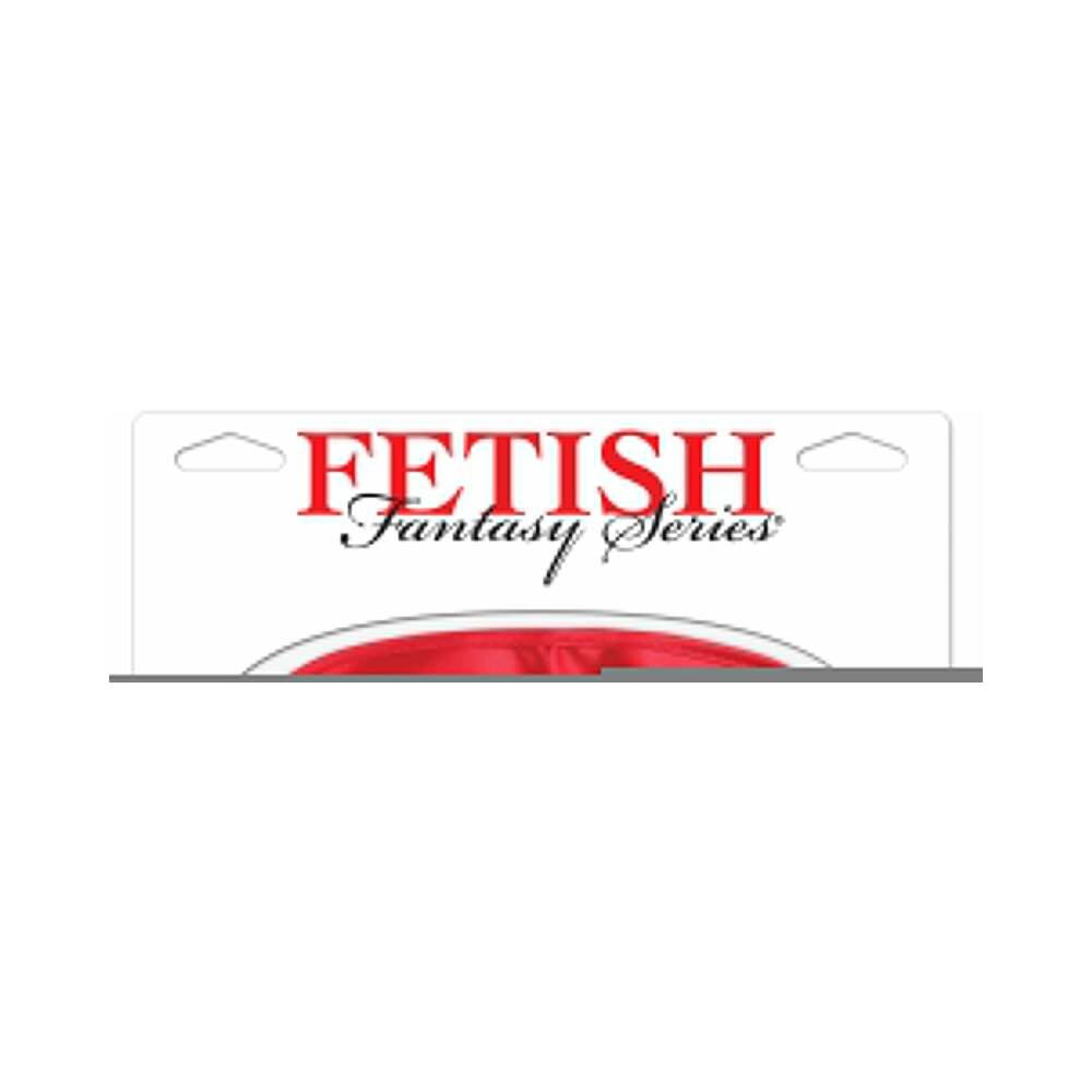 Fetish Fantasy Satin Love Mask Red