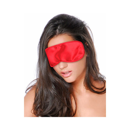 Fetish Fantasy Satin Love Mask Red