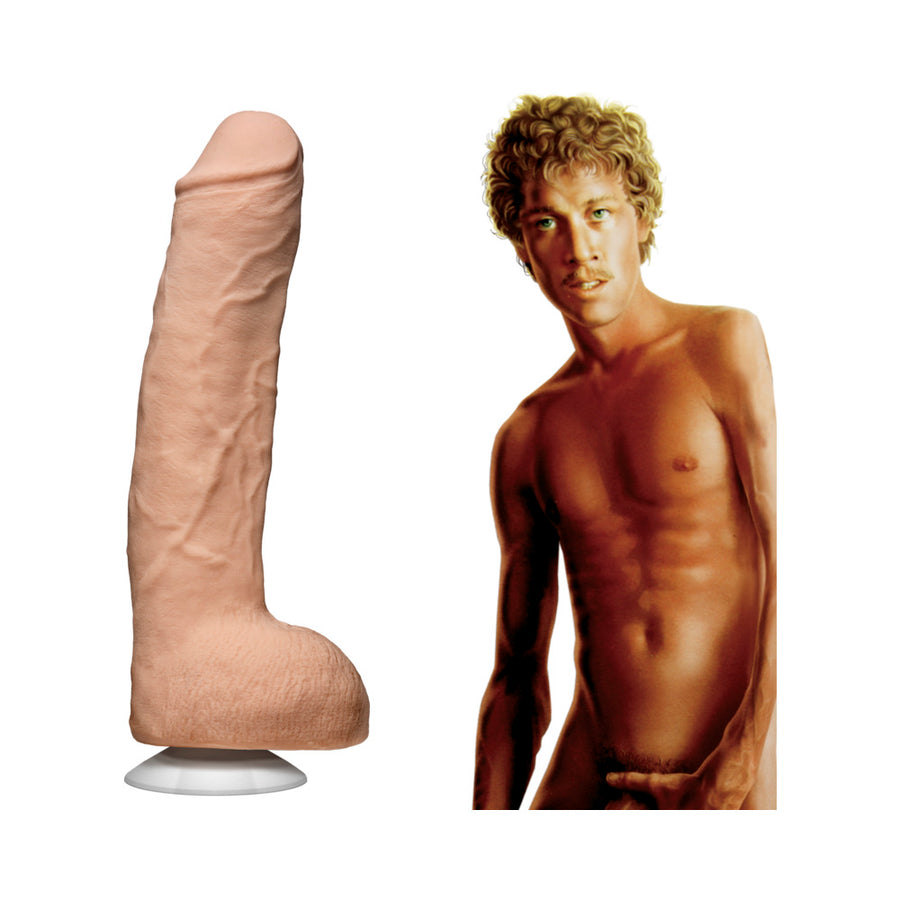 John Holmes Realistic C*Ck 12 Inch - Beige