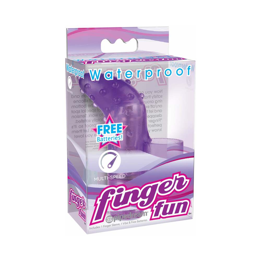 Waterproof Finger Fun Purple