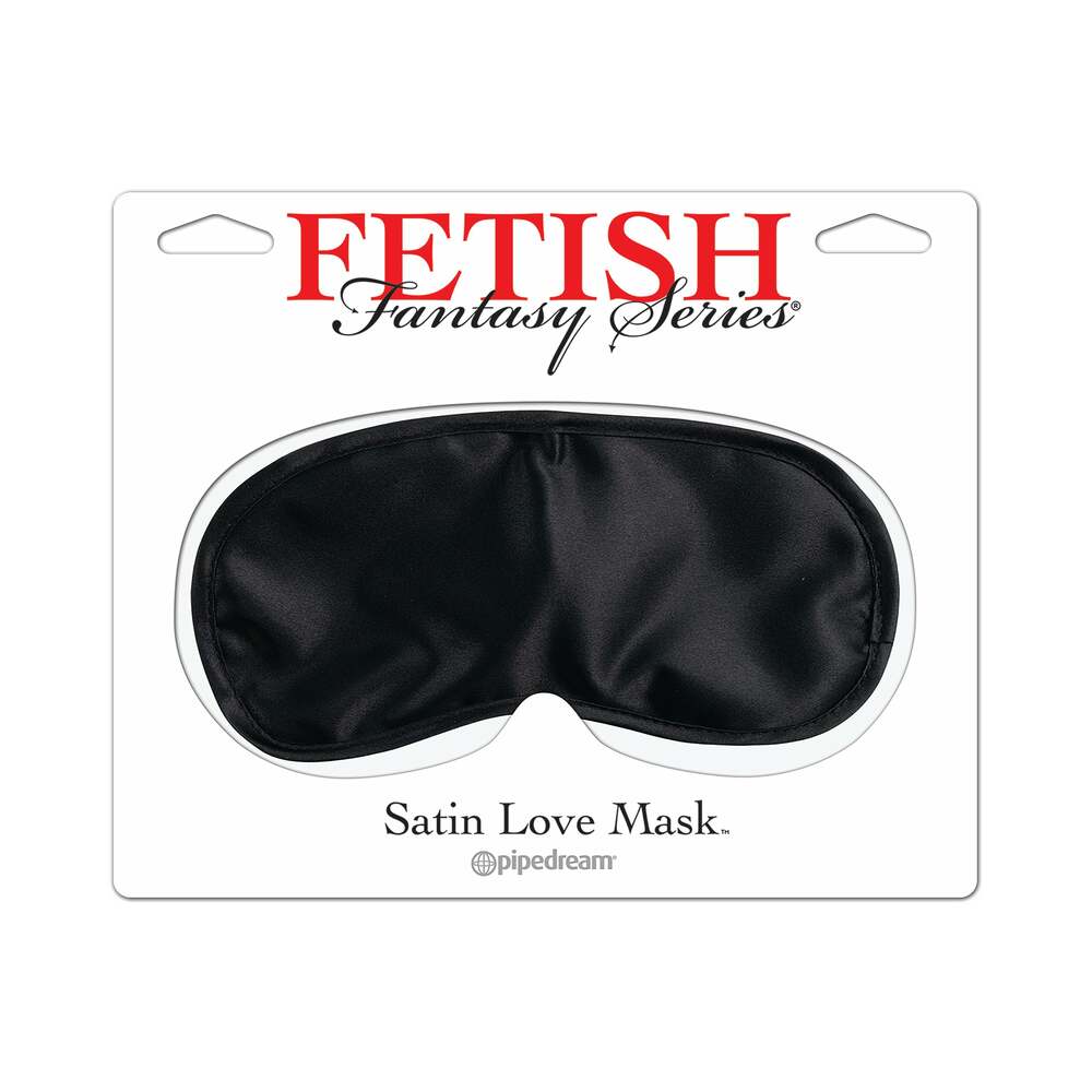 Fetish Fantasy Satin Love Mask Black