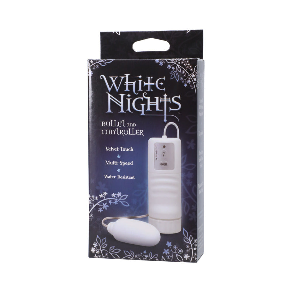 White Nights Controller With Bullet Vibrator