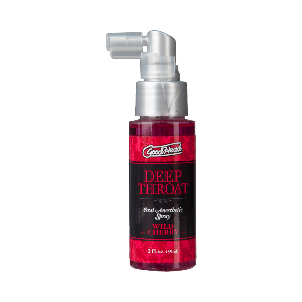 Goodhead Deep Throat Oral Anesthetic Spray Wild Cherry 2Oz