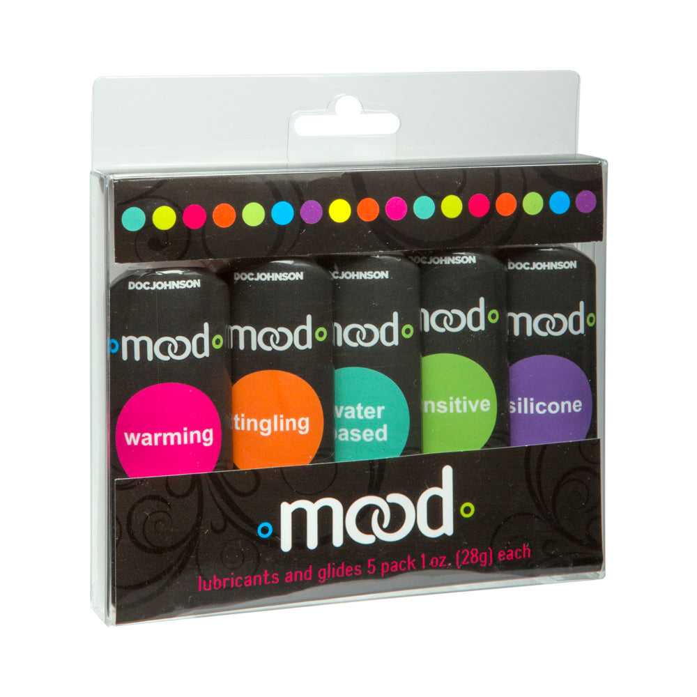 Mood Lube 5 Pack 1 Ounce Bottles