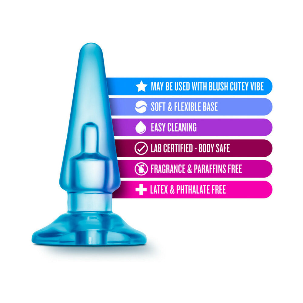 Blush B Yours Basic Anal Plug - Blue