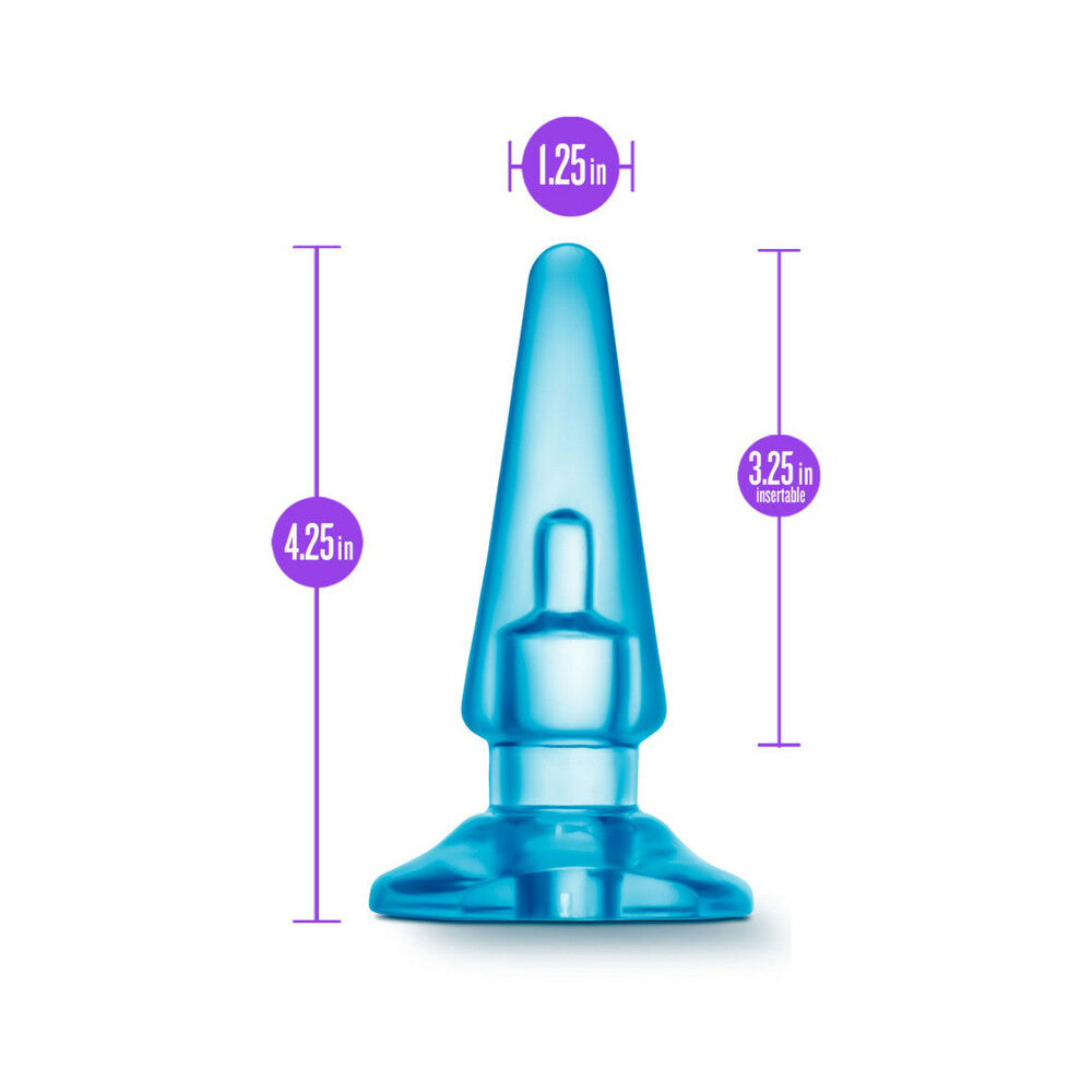 Blush B Yours Basic Anal Plug - Blue