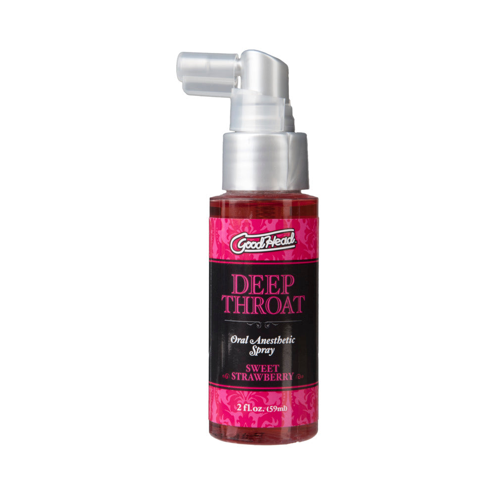 Goodhead Deep Throat Spray Sweet Strawberry 2Oz