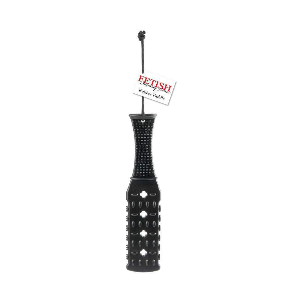 Fetish Fantasy Rubber Paddle Black