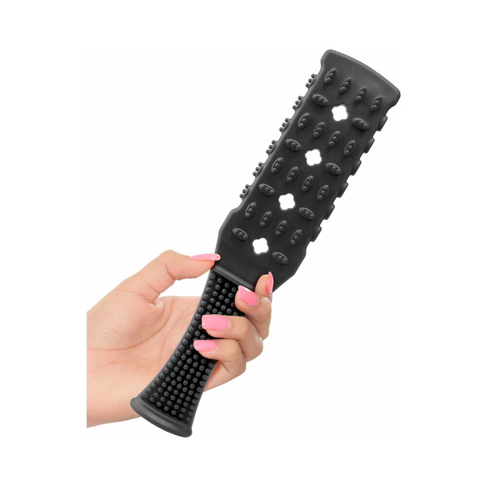 Fetish Fantasy Rubber Paddle Black