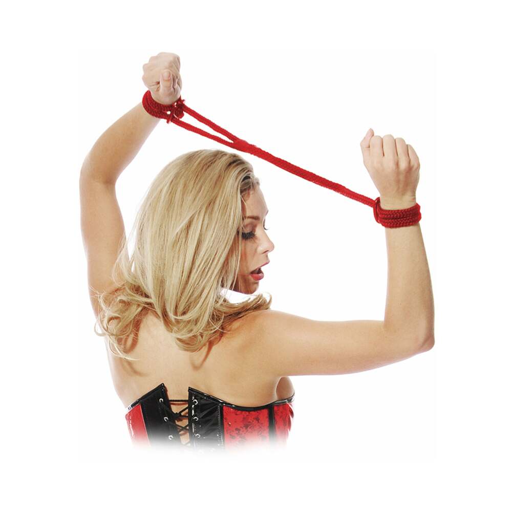 Fetish Fantasy Silk Rope Love CuFetish Fantasys Red