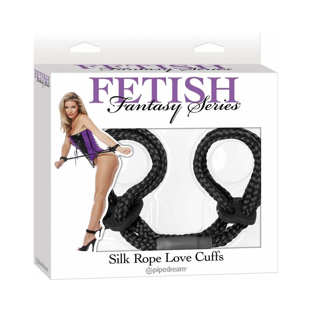 Fetish Fantasy Silk Rope Love CuFetish Fantasys Black