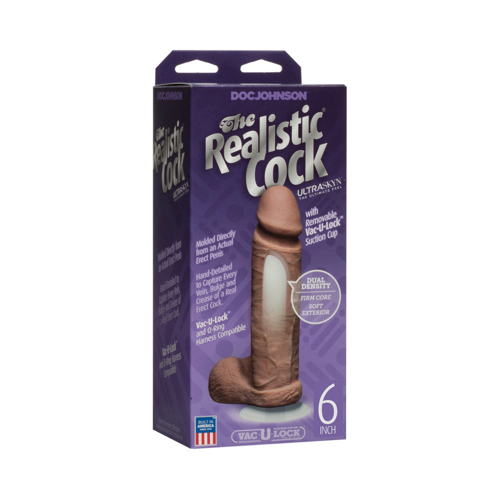 The Realistic Cock 6 Inch