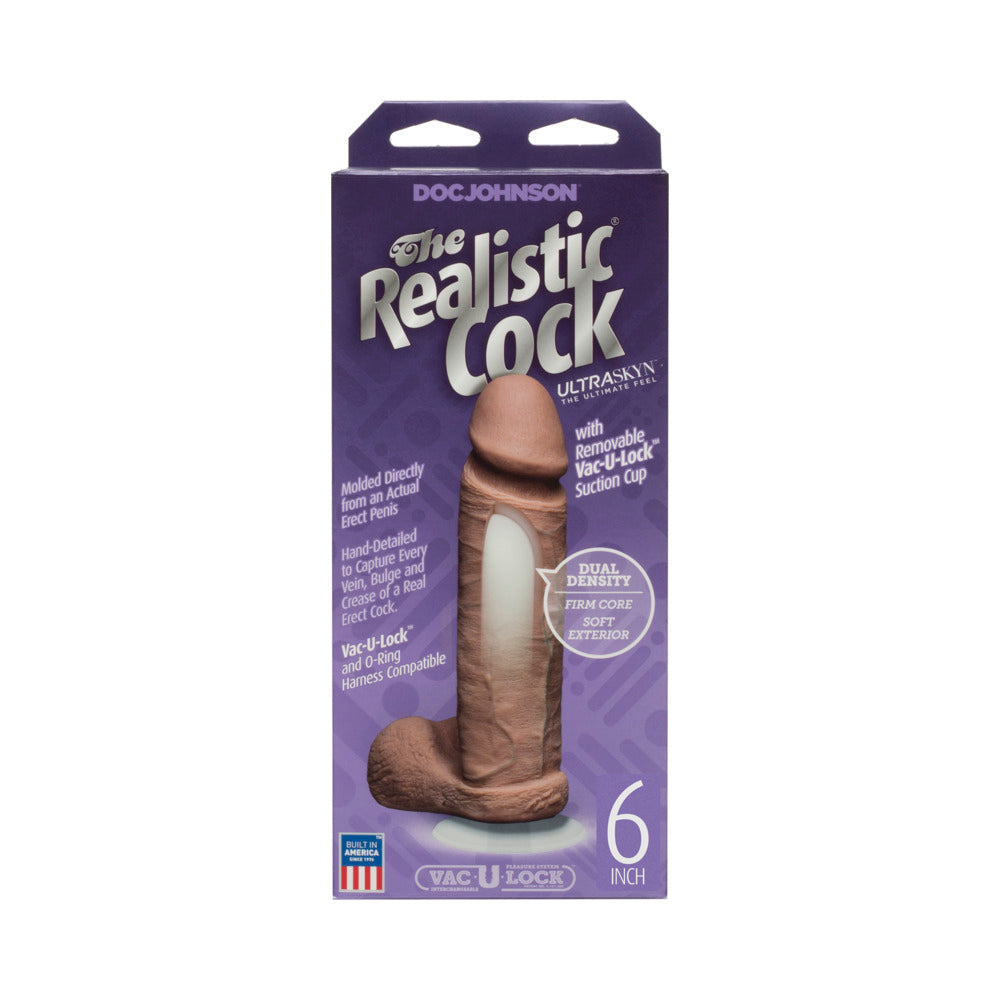 The Realistic Cock 6 Inch