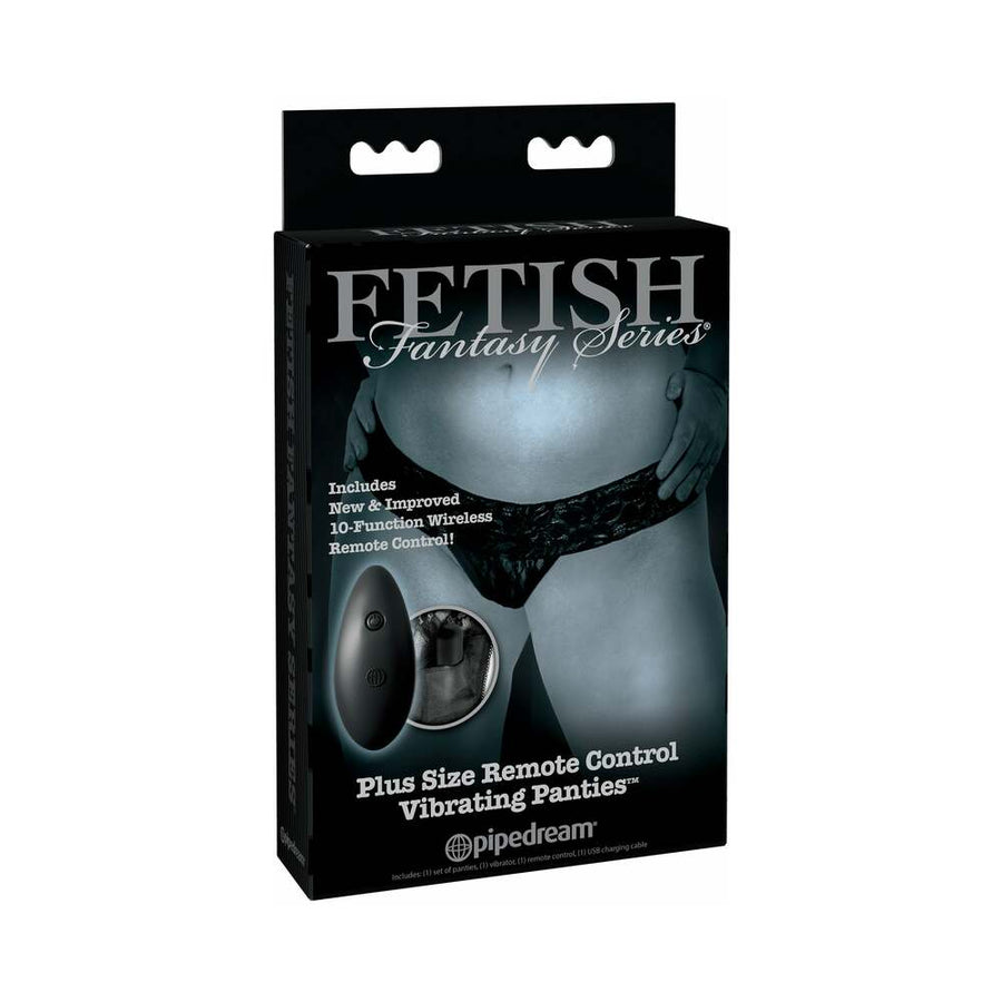 Fetish Fantasy Remote Control Vibrating Panties Plus Size