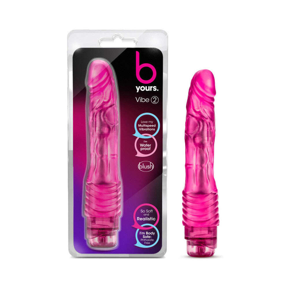 B Yours Cock Vibe 2 Realistic Vibrating Dildo