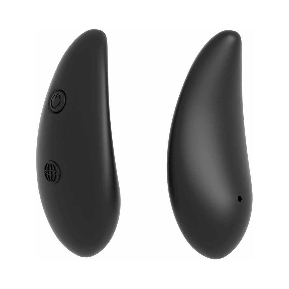 Anal Fantasy Collection Remote Control Silicone Plug - Black