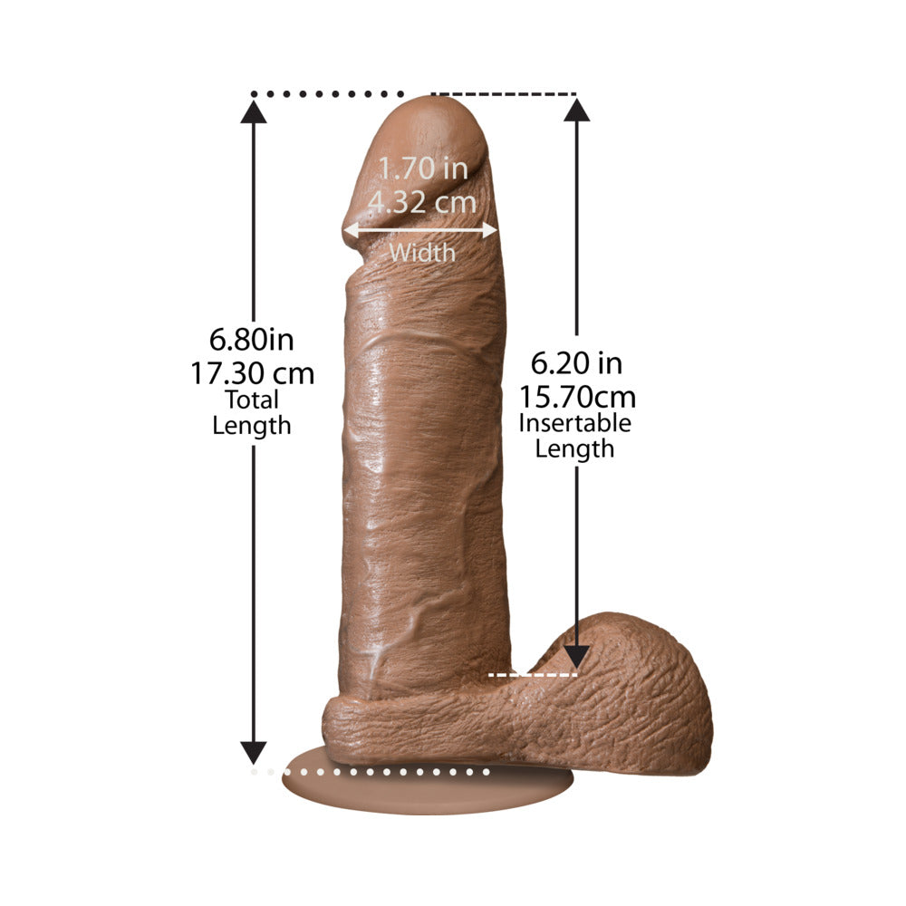 The Realistic C*ck 6 Inch Suction Cup Dildo