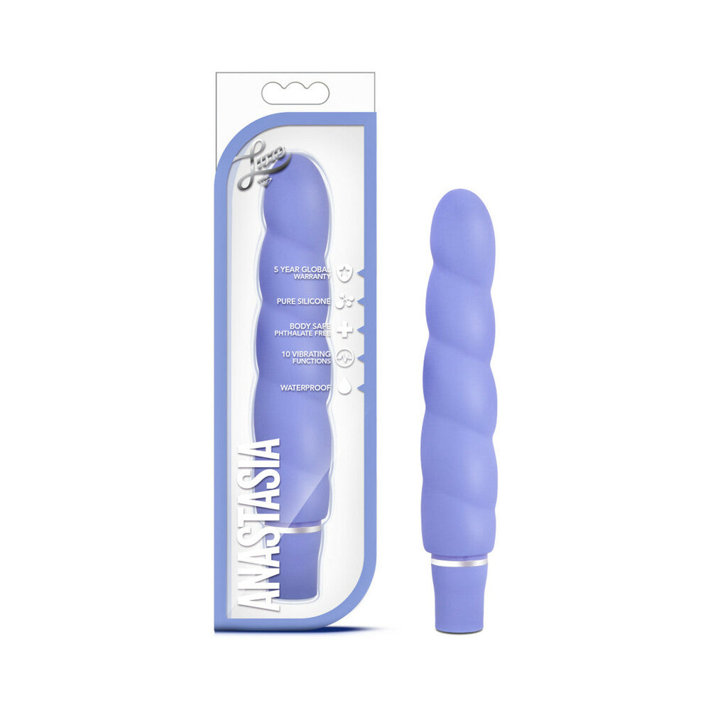 Blush Luxe Anastasia Silicone Vibrator - Pink