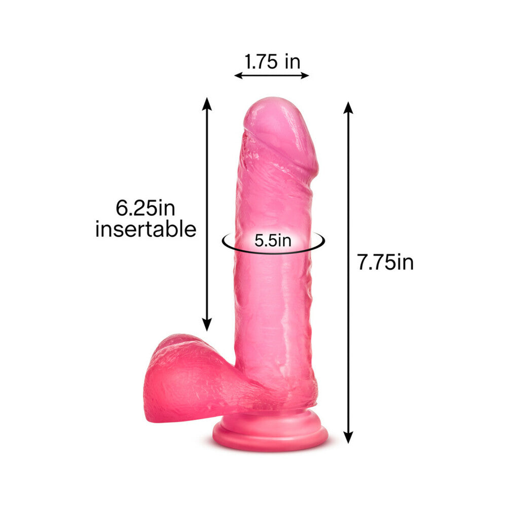 Blush B Yours Sweet N Hard 2 W/Suction Cup - Pink