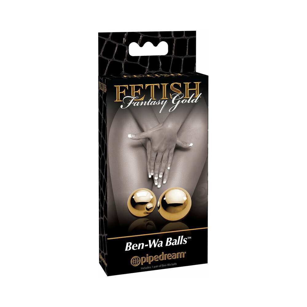 Fetish Fantasy Gold Ben Wa Balls