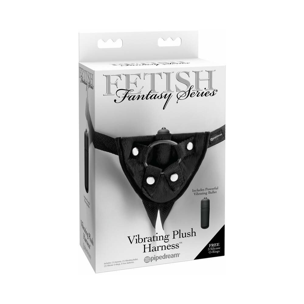 Fetish Fantasy Vibrating Plush Harness