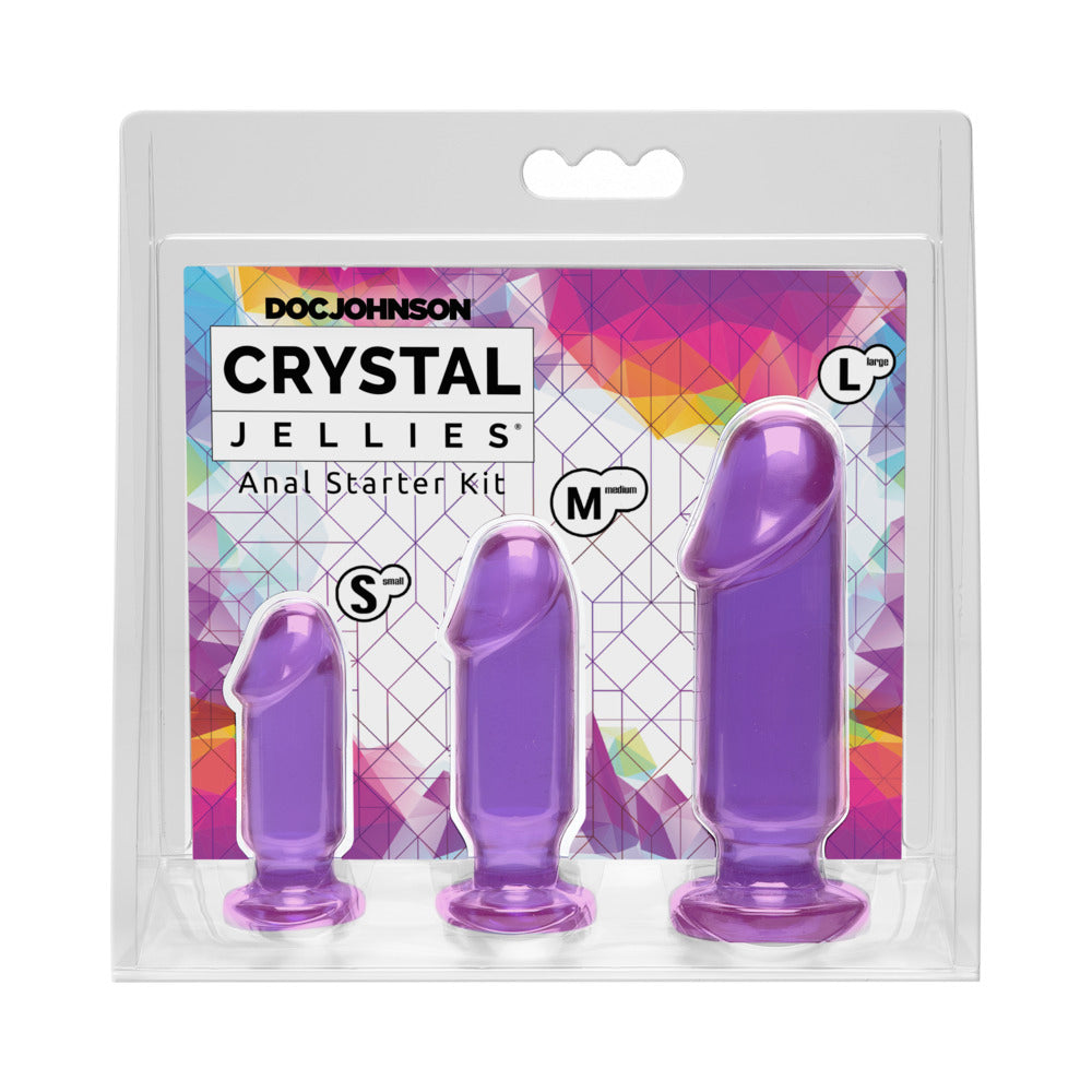 Crystal Jellies Anal Starter Kit Pink