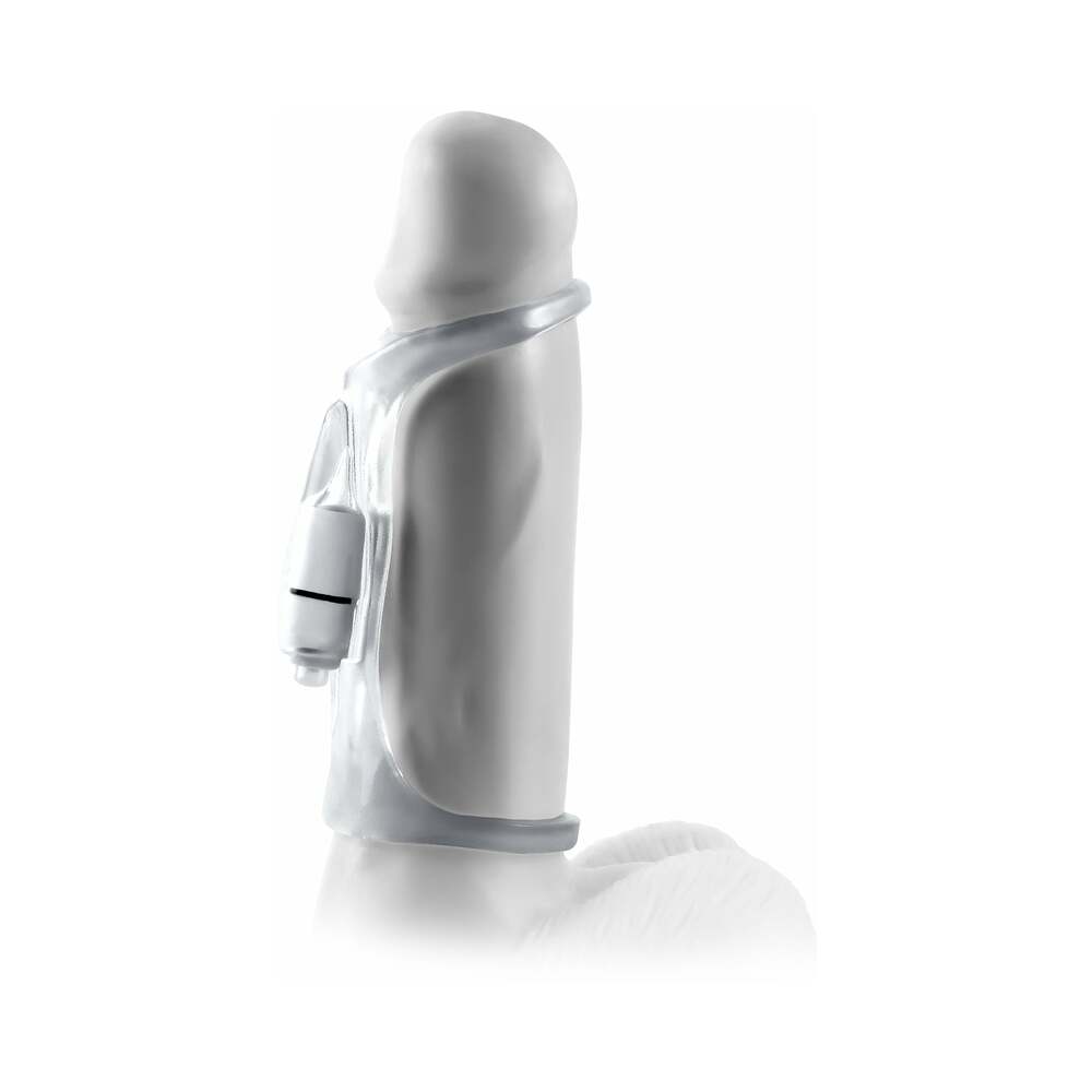 Fantasy X-Tensions Vibrating Cock Sling - Clear