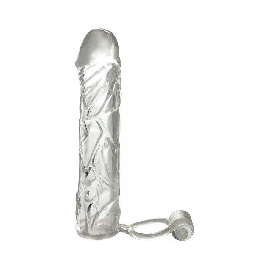 Fantasy X-Tensions Vibrating Super Sleeve - Clear