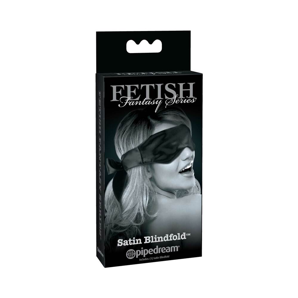 Fetish Fantasy Satin Blindfold Black