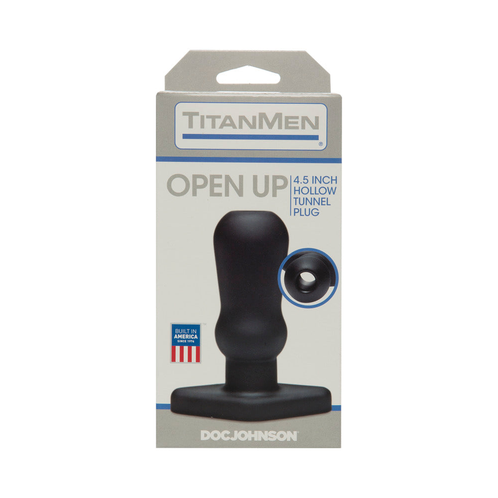 Titanmen The Open Up Black Butt Plug