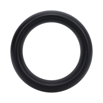 Rock Solid Silicone Black C Ring, Medium (1 7/8In) In A Clamshell