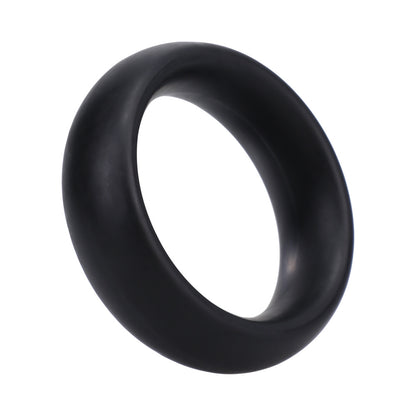 Rock Solid Silicone Black C Ring, Medium (1 7/8In) In A Clamshell