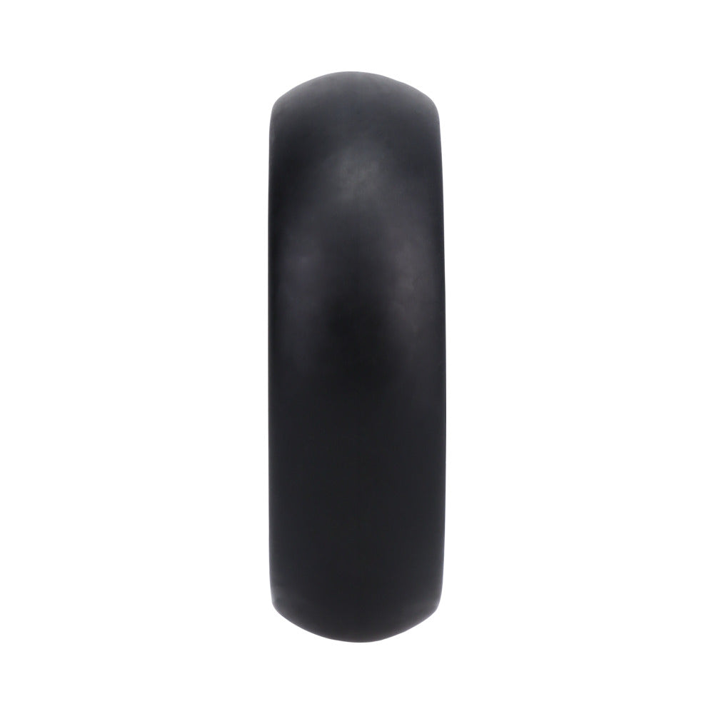 Rock Solid Silicone Black C Ring, Medium (1 7/8In) In A Clamshell