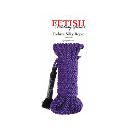 Fetish Fantasy Deluxe Silk Rope Red