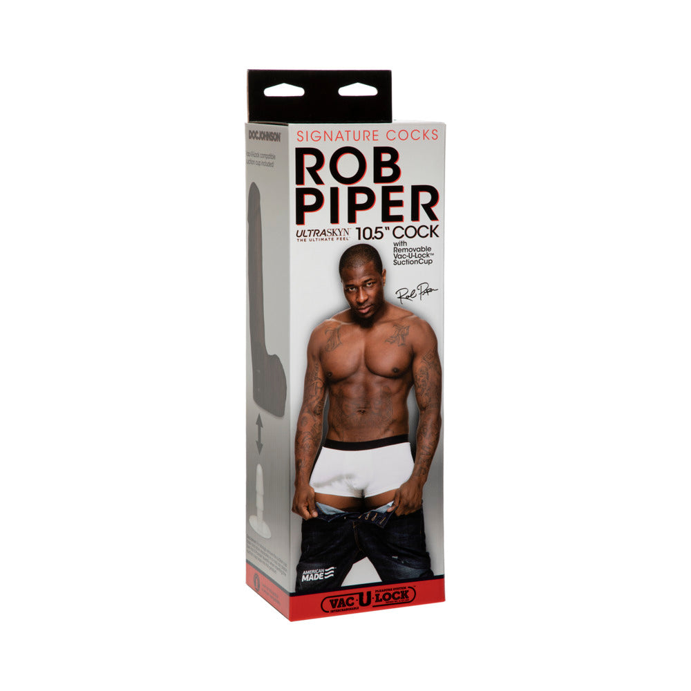 Rob Piper Ultraskyn 10.5 Inches Cock Brown Dildo