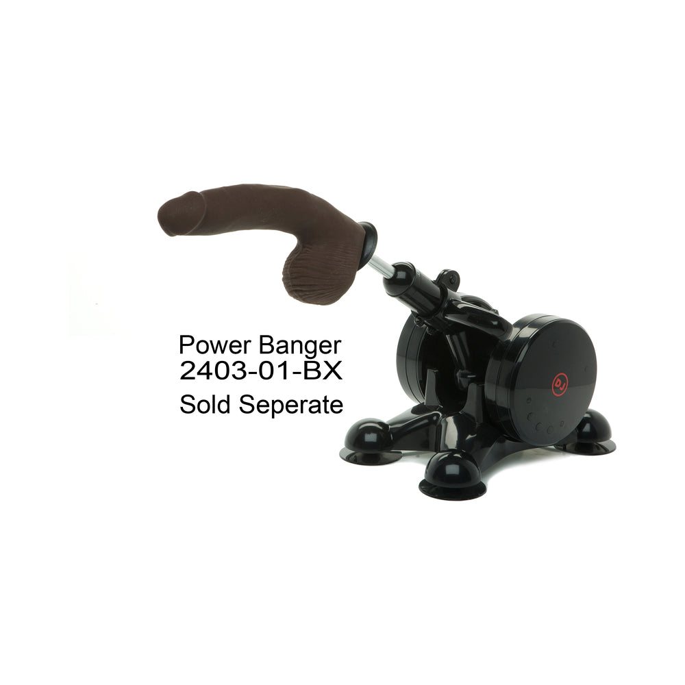 Rob Piper Ultraskyn 10.5 Inches Cock Brown Dildo