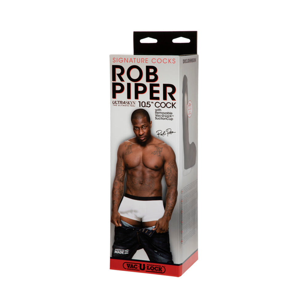 Rob Piper Ultraskyn 10.5 Inches Cock Brown Dildo