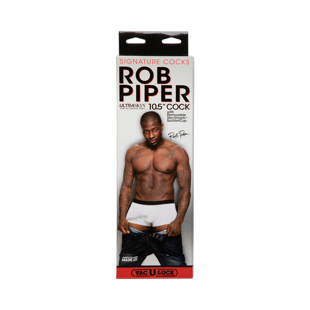 Rob Piper Ultraskyn 10.5 Inches Cock Brown Dildo