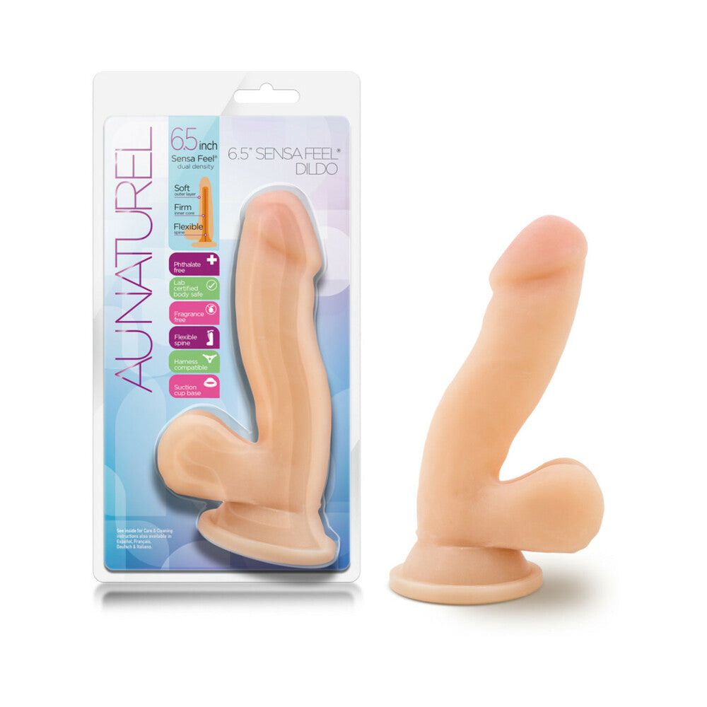 Au Naturel Sensa Feel Dildo 6.5 Beige