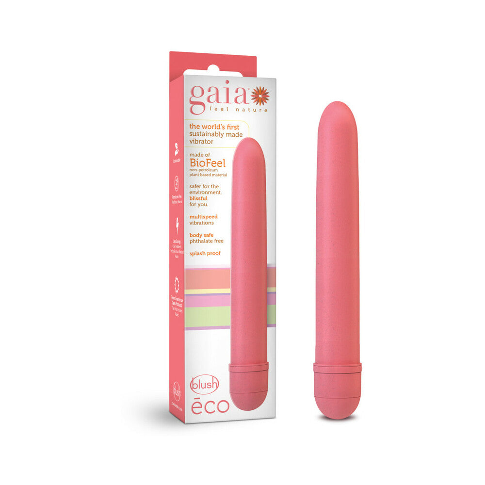 Blush Gaia Biodegradable Vibrator Eco - Green