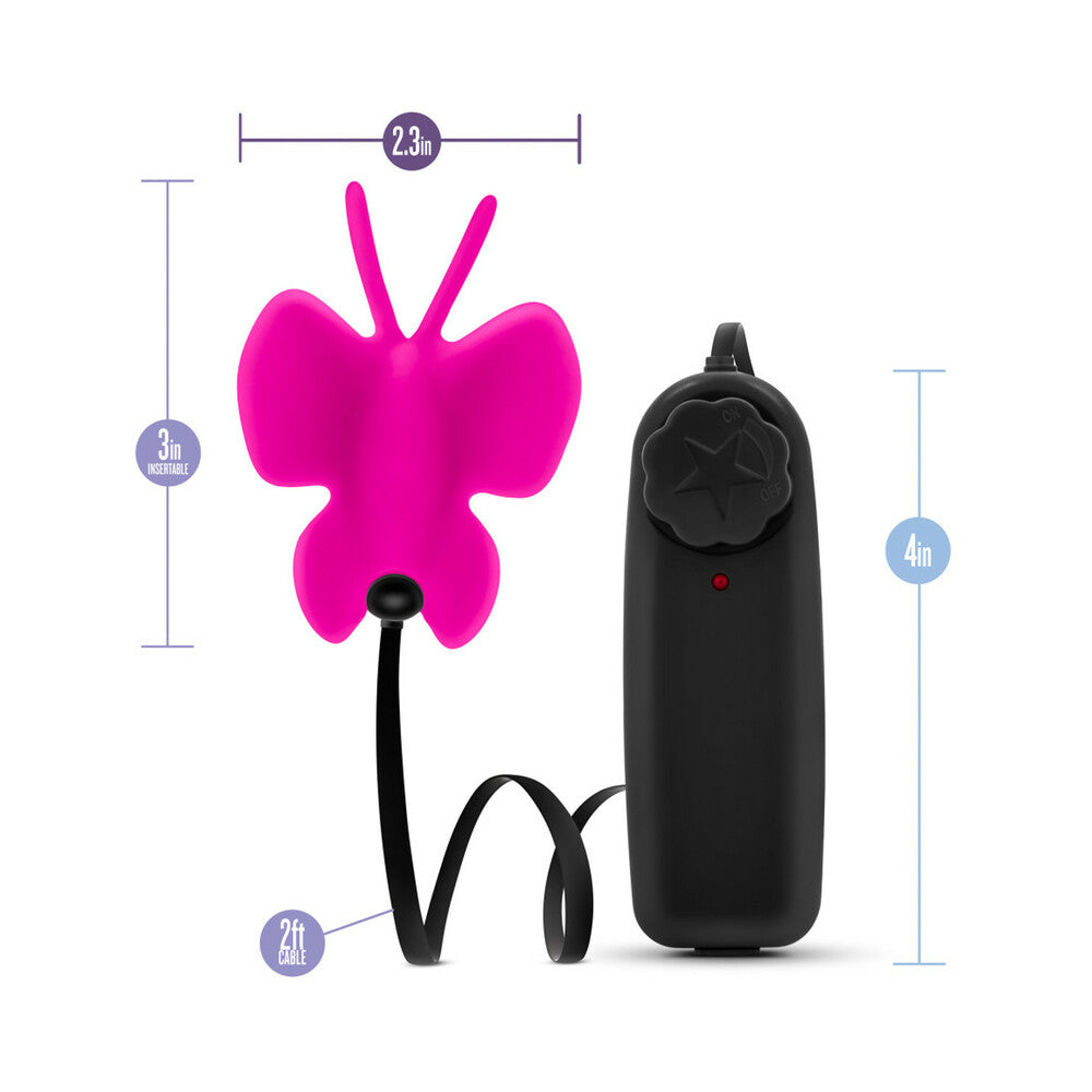 Luxe Butterfly Teaser Pink Clitoral Vibrator