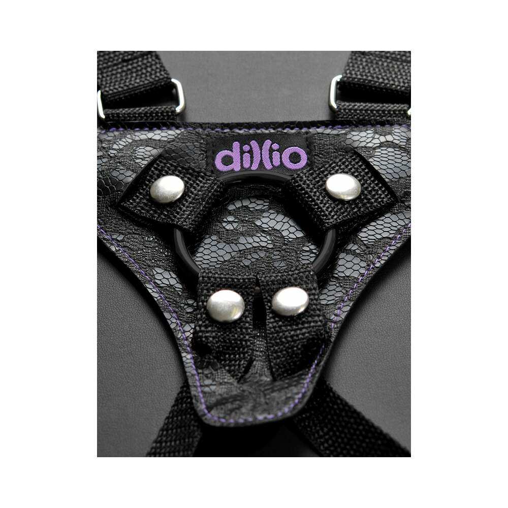 Dillio Pur 6In Strap-On Suspend Harn Set