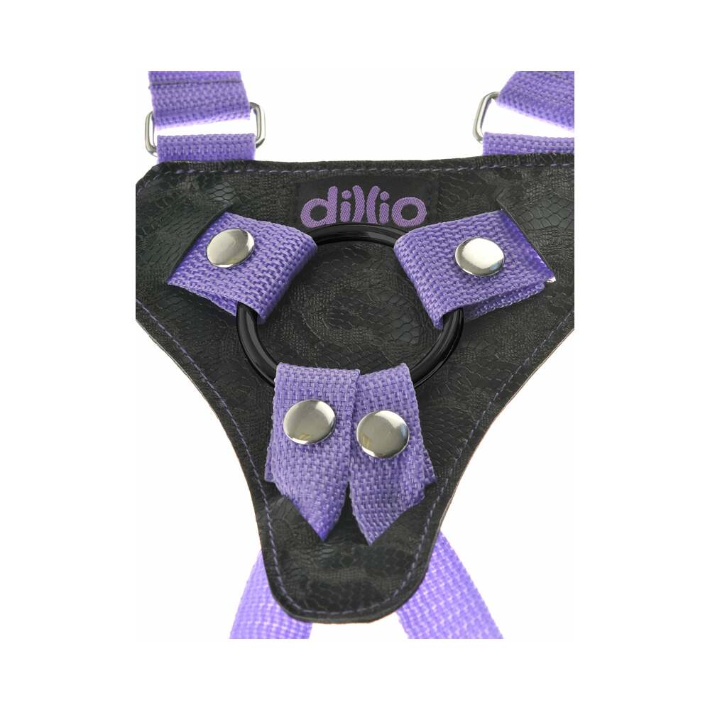 Dillio Pur 7In Strap-On Suspend Harn Set