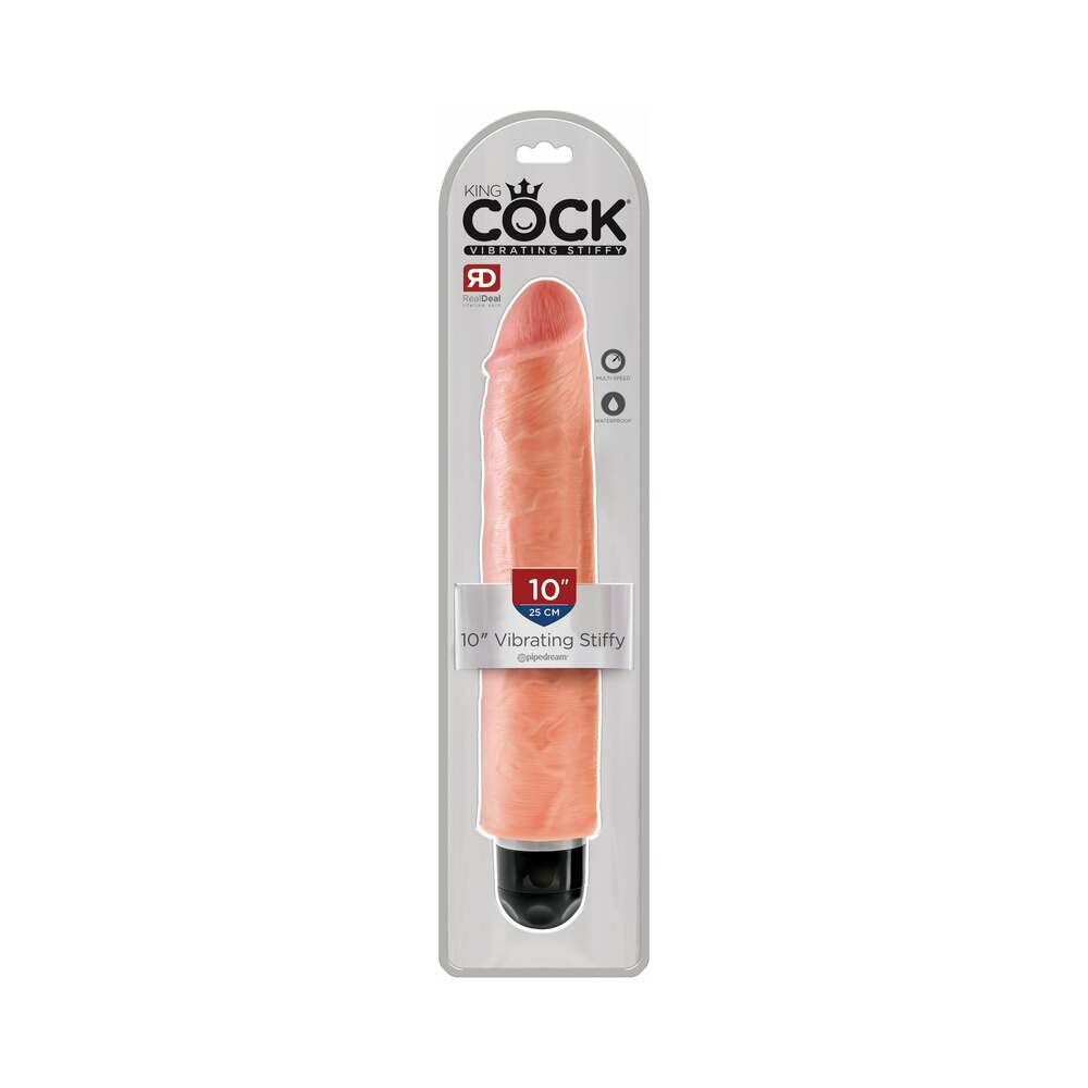 King Cock 10 Inches Vibrating Stiffy