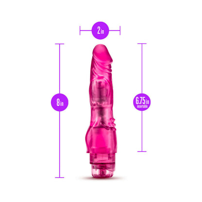 Glow Dicks The Banger Pink Realistic Vibrator