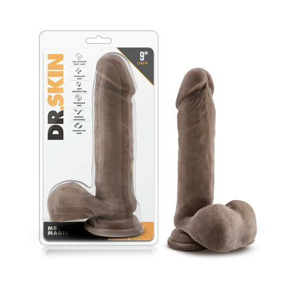 Dr. Skin - Mr. Magic - 9 Inch Dildo - Chocolate