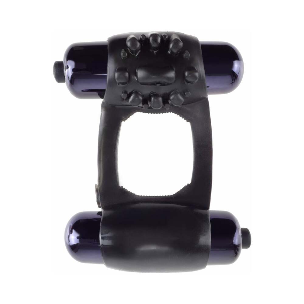 Fantasy C-Ringz Duo-Vibrating Super Ring Black