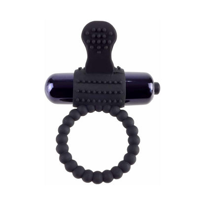 Fantasy C-Ringz Vibrating Silicone Super Ring  Black