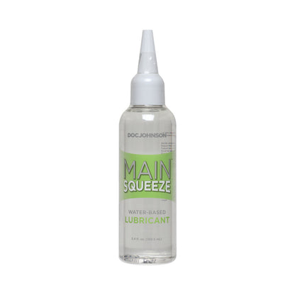 Main Squeeze Water Based Lubricant 3.4 Fluid Ounces