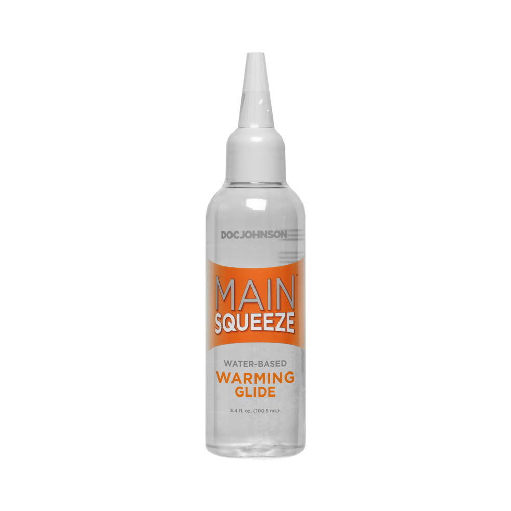 Main Squeeze Warming Water Based Lubricant 3.4Oz